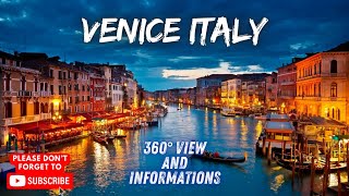 quotVenice Italy Explore the Magical Canals amp Hidden Gems in Stunning 360° Views and Historyquot [upl. by Fianna]