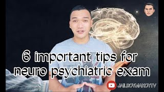 6 TIPS TO PASS THE NEURO  PSYCHIATRIC EXAMINATION  JAILBOYMAKOYTV [upl. by Nostrebor]