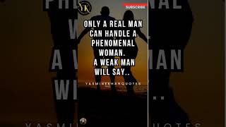 Weak Men Criticize  Real Men Celebrate Phenomenal Women challenge youtubeshorts motivation [upl. by Dione]