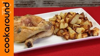 Sovracosce di pollo con la salvia al forno  Ricette secondi sfiziosi [upl. by Darra]