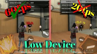 How to increase performance in low device  Headshots increase in freefire Secret settings 😲 [upl. by Osbert]