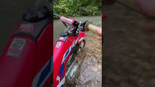 110 CRF HONDA stage 1 SOUND honda motocross dirtbike [upl. by Ailegave]