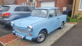 Trabant 601 S1985 in original condition [upl. by Ayalat424]