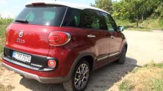 Fiat 500 L Trekking test review exterior and usability  Autogefühl Autoblog [upl. by Giovanna209]