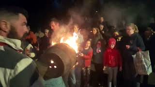 Flaming Tar Barrels Ottery St Mary 2024 [upl. by Bunce541]