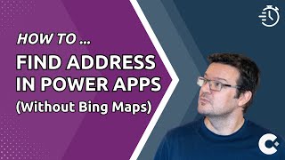 How to Bring Address Data into your Power App now Bing Maps is being retired [upl. by Jacy]