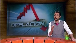 El Intermedio  Dani Mateo explica las consecuencias de la deflación [upl. by Etolas238]