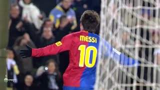 Lionel Messi vs Numancia Home 200809 LaLiga [upl. by Nayek]