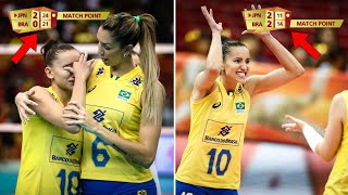 Brazil Has Made One of the GREATEST Comeback in Womens Volleyball History [upl. by Renat]