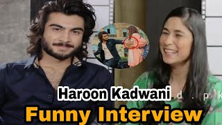 Haroon Kadwani Telefilm Ruposh Funny Interview [upl. by Lyj717]