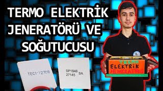 Peltier  Termo Elektrik Jeneratörü ve Soğutucu  Önek Uygulama [upl. by Llenaej]