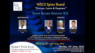 WSCS Spine Board XII [upl. by Nitsug344]