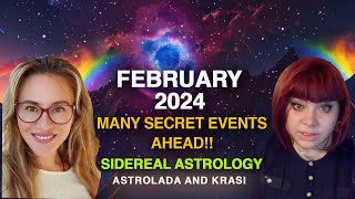 February 2024 Sidereal Astrology  Many SECRET EVENTS Ahead  Invisible Planets ALERT [upl. by Rockwell]