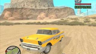 Chevrolet BelAir Taxi  GTA San Andreas de PC e Android [upl. by Ahsiam]