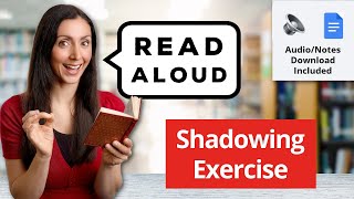 Practice Speaking English  Read with me Shadowing Practice [upl. by Combe]