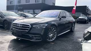 2022 Mercedes Benz S500 4Matic [upl. by Dnomra]