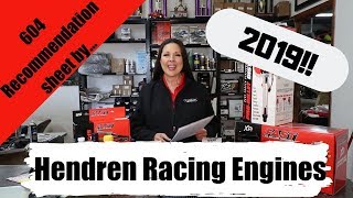 NEW 2019 Hendren Racing Engines 604 Recommendations [upl. by Moselle517]