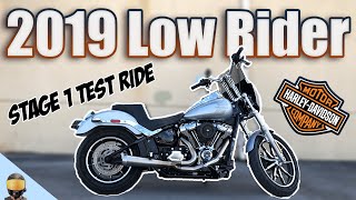 2019 Stage 1 Low Rider  FXLR  Test Ride and Review [upl. by Mayhew]