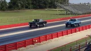 2016 Pure Stock Muscle Car Drag Race GTO vs GTO [upl. by Carce212]