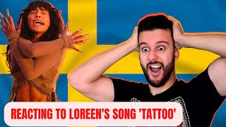 WILL LOREEN WIN EUROVISION AGAIN  REACTING Loreen  Tattoo Melodifestivalen 2023 [upl. by Shalna728]