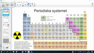 Kemi Grundämnen och Periodiska Systemet Isotoper [upl. by Sirrep]