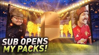 WEEKEND LEAGUE REWARDS RANDOM SUB OPENS MY PACKS FIFA 18 [upl. by Halley814]