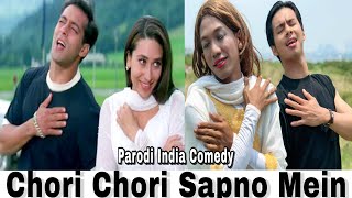 Chori Chori Sapno Mein  Chal Mere Bhai  Parodi India Comedy  By U Production [upl. by Herwick]