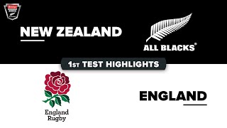 HIGHLIGHTS  NEW ZEALAND v ENGLAND  July Internationals 2024  First Test [upl. by Aiekam]