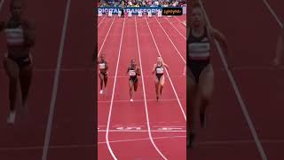 Celera BARNES 🇺🇸❤️❤️ 100m Final — 1119 shorts athletics viral [upl. by Ziguard]