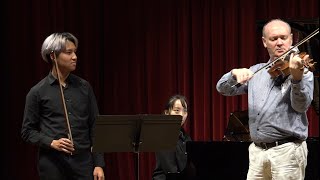 CMNW SF23 Masterclass with Paul Neubauer  Brahms Viola Sonata No 1 in F minor Op 120 Mvt I [upl. by Gonagle554]