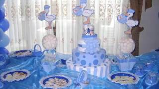 Decoracion De Mesa Baby Shower [upl. by Ainedrag]