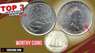 10 CENTS TO FORTUNE Rare Canadian Coins Worth BIG Money [upl. by Papst]