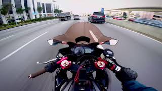 Yamaha R25 v1 tahun 2016 video nie cerah dari masa depan  motovlog [upl. by Manthei]