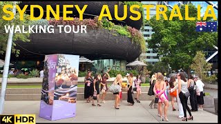 Sydney Australia Virtual Walking Tour  Balangaroo  Darling Harbour  George Street  4K HDR [upl. by Alled]