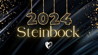 Steinbock ♑  Jahreslegung 2024  Löwenherz Orakel ❤️ [upl. by Anavoig]