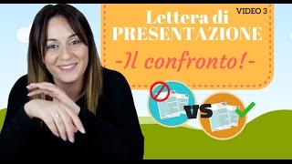 Lettera di Presentazione esempi e consigli [upl. by Tennek]