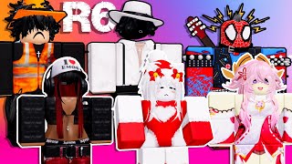 20 Roblox R6 Trending Avatar Outfits for Evade [upl. by Meerek]