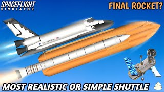 Space Shuttle amp Hubble Telescope Launch To The Universe In Spaceflight Simulator Update [upl. by Ayik]