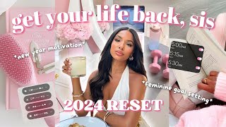 FEMININE RESET 2024 💗 femininity routine  goals 🎧 17 ways to make 2024 your best year yet  Ep 12 [upl. by Eirok934]