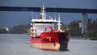 Shipspotting Kiel Canal 17042017 [upl. by Devina]