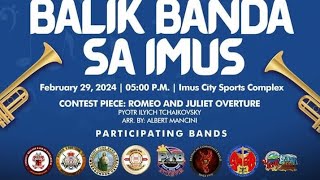 Balik Banda sa Imus 2024  Saint Michael Symphonic Band of Bacoor Cavite [upl. by Nicole]