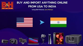 How to Buy Products From USA to India Online Using BampH Complete Guide [upl. by Atteuqal692]