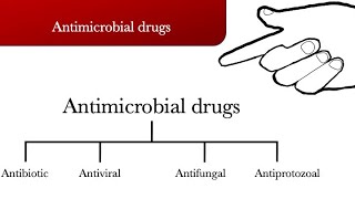 Antimicrobial drugs  antibiotic antiviral antifungal and antiprotozoal [upl. by Arikal]