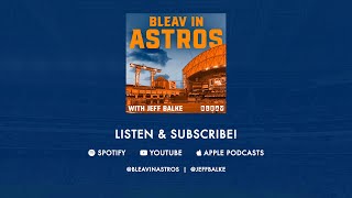 5Minute Friday Astros Roster Updates and Uniform Gate [upl. by Dralliw]