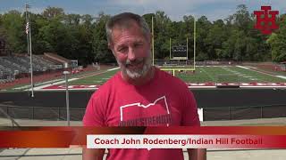 Indian Hill Football  Coach Rodenberg Interview  Week 5 2024 [upl. by Asenaj]