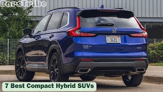 The 7 Best Compact Hybrid SUVs 20242025 [upl. by Meerek]