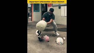 Important information about Helmet ⛑️ shorts facts [upl. by Iclek]