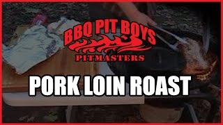 How to BBQ whole Pork Loin Roast  Recipe [upl. by Gneh918]