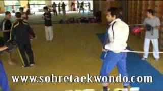 Entrenamiento Olímpico de Taekwondo con ligas [upl. by Tull]