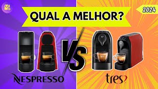 NESPRESSO x ESPRESSO PASSIONE TRÊS CORAÇÕES  Qual a melhor cafeteira de cápsula compacta [upl. by Aehsat481]